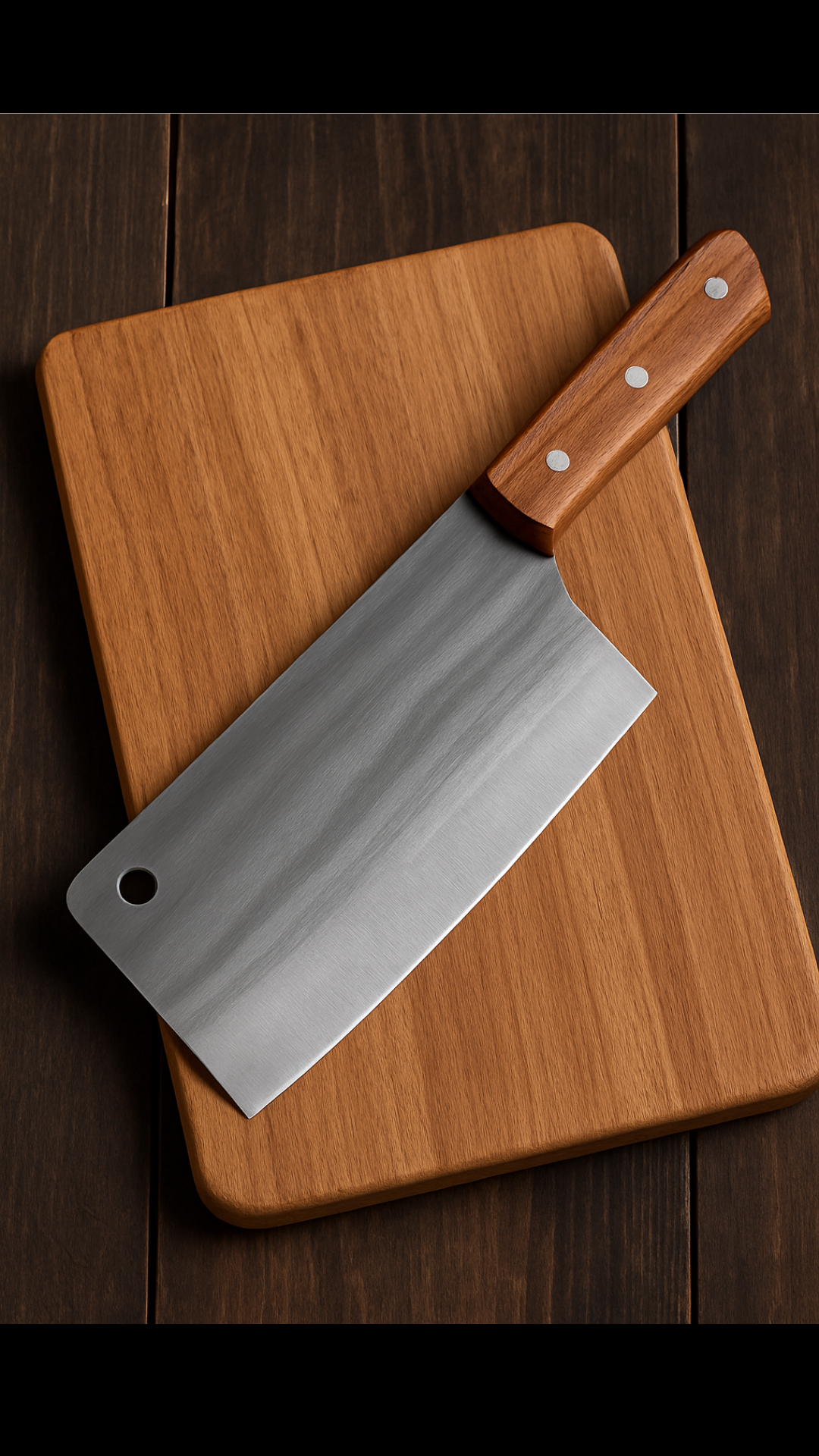 (Offerta speciale: -30%)  Mannaia multifunzione artigianale, forgiata a mano !!!