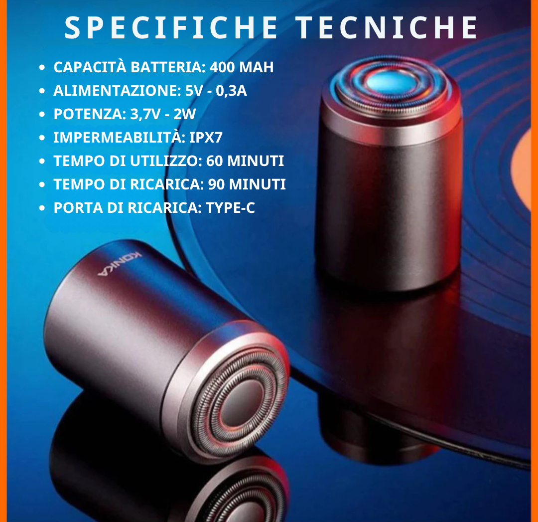 (30% DI SCONTO) Rasoio elettrico