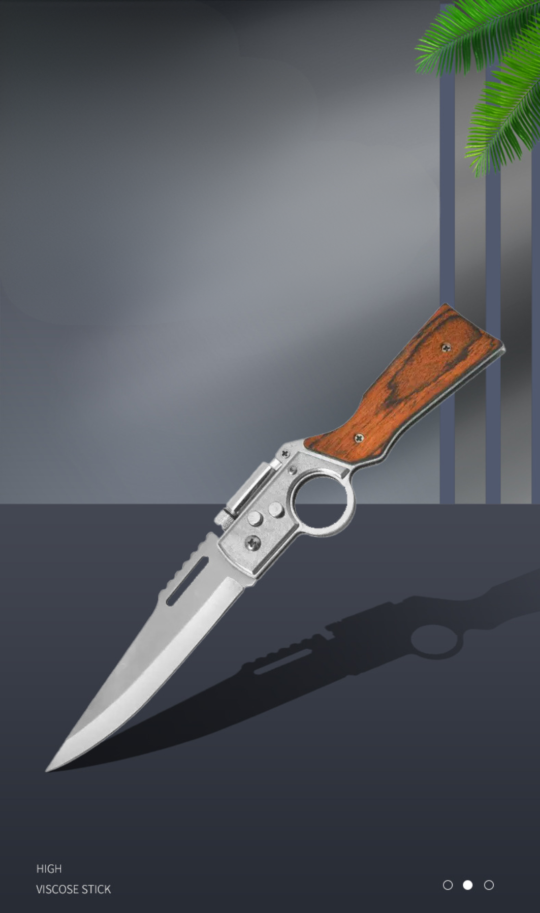 Coltello Pieghevole da Campeggio AK