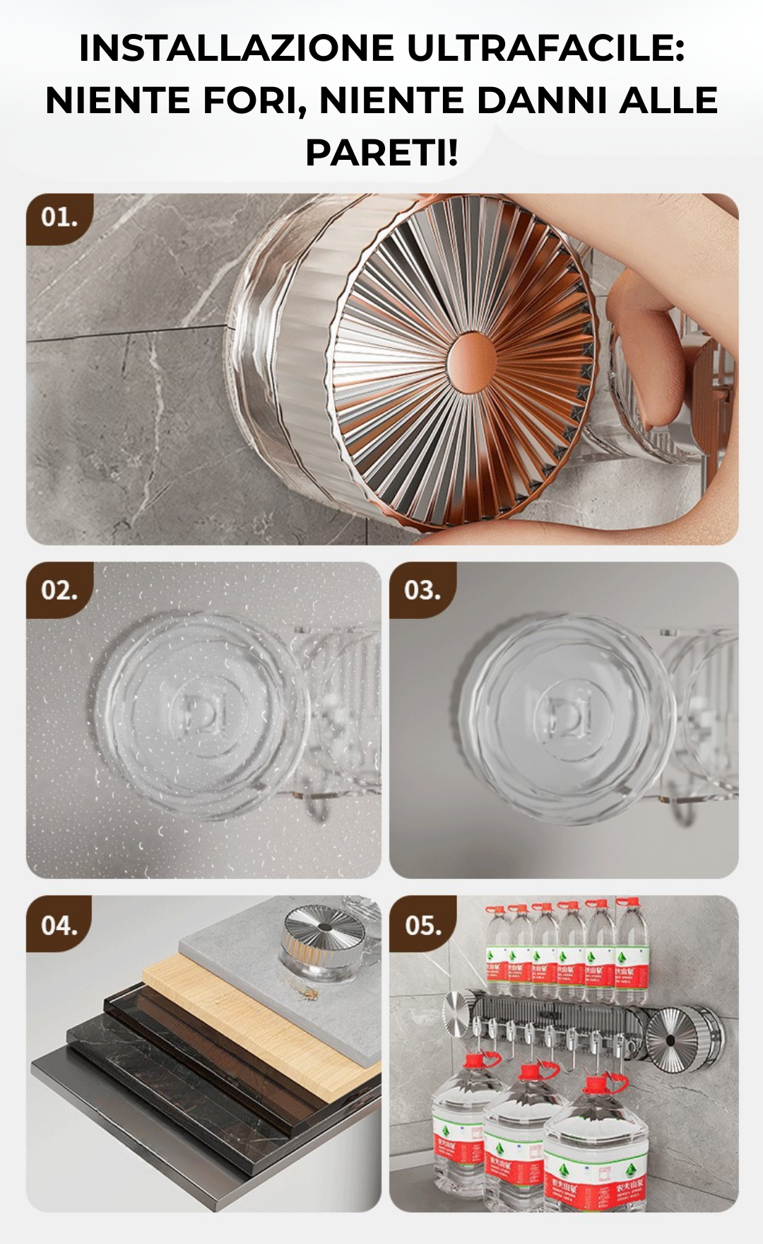 Organizzatore da Cucina Multifunzione