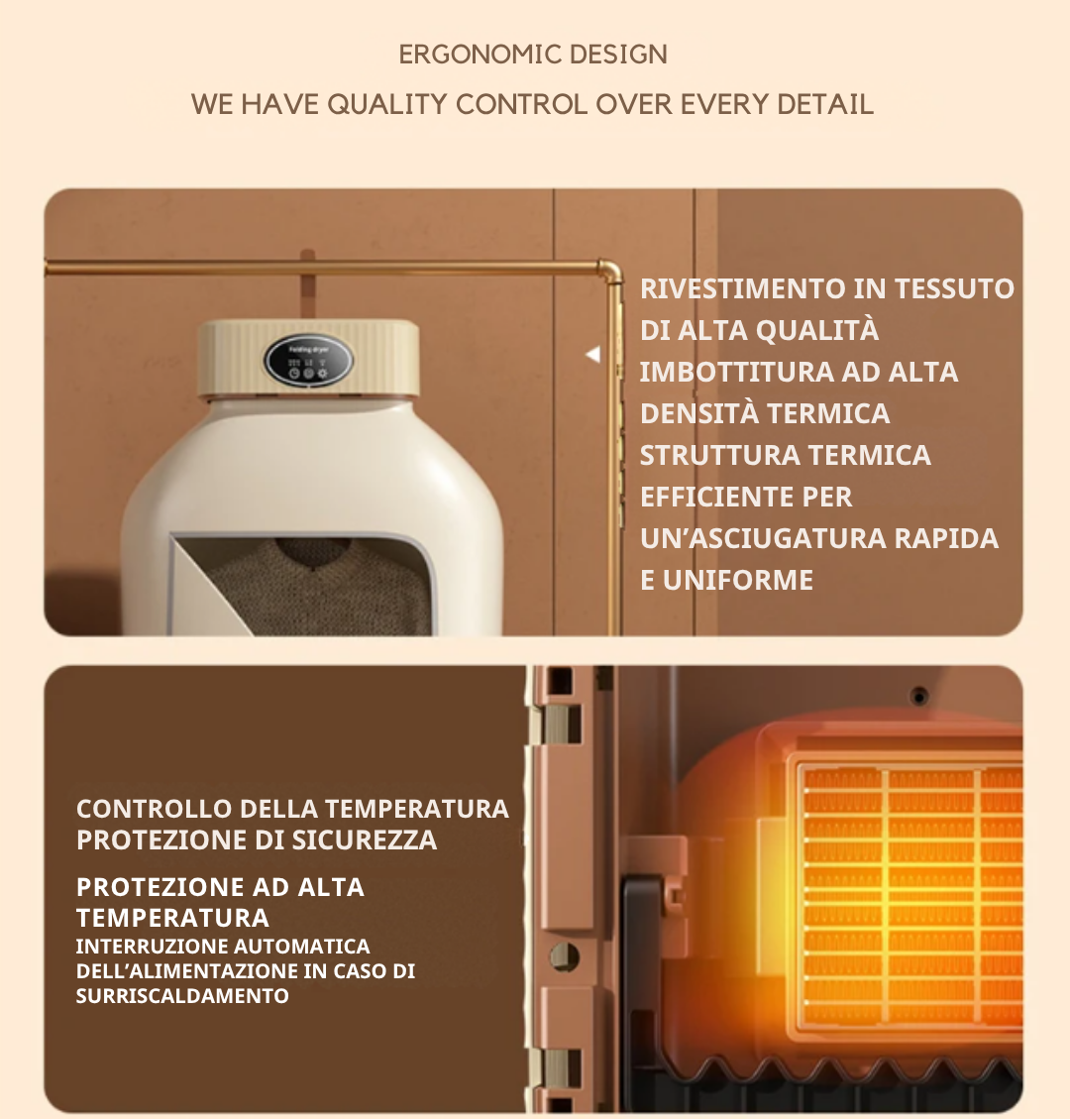 (30% DI SCONTO) Asciugatrice Portatile