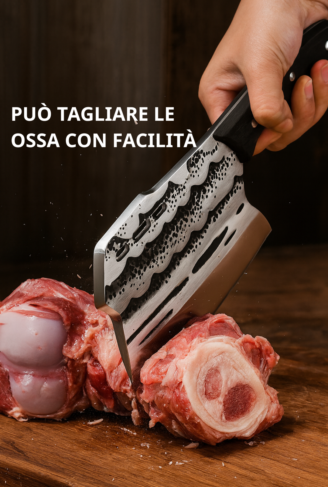 (30% DI SCONTO) Coltello da Cucina Tagliaossi Premium