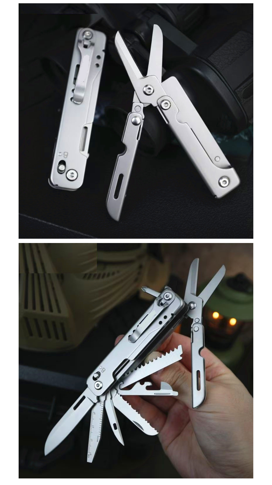 (Offerta speciale: -30%) Kit Multiuso Professionale per Sopravvivenza e Campeggio !!