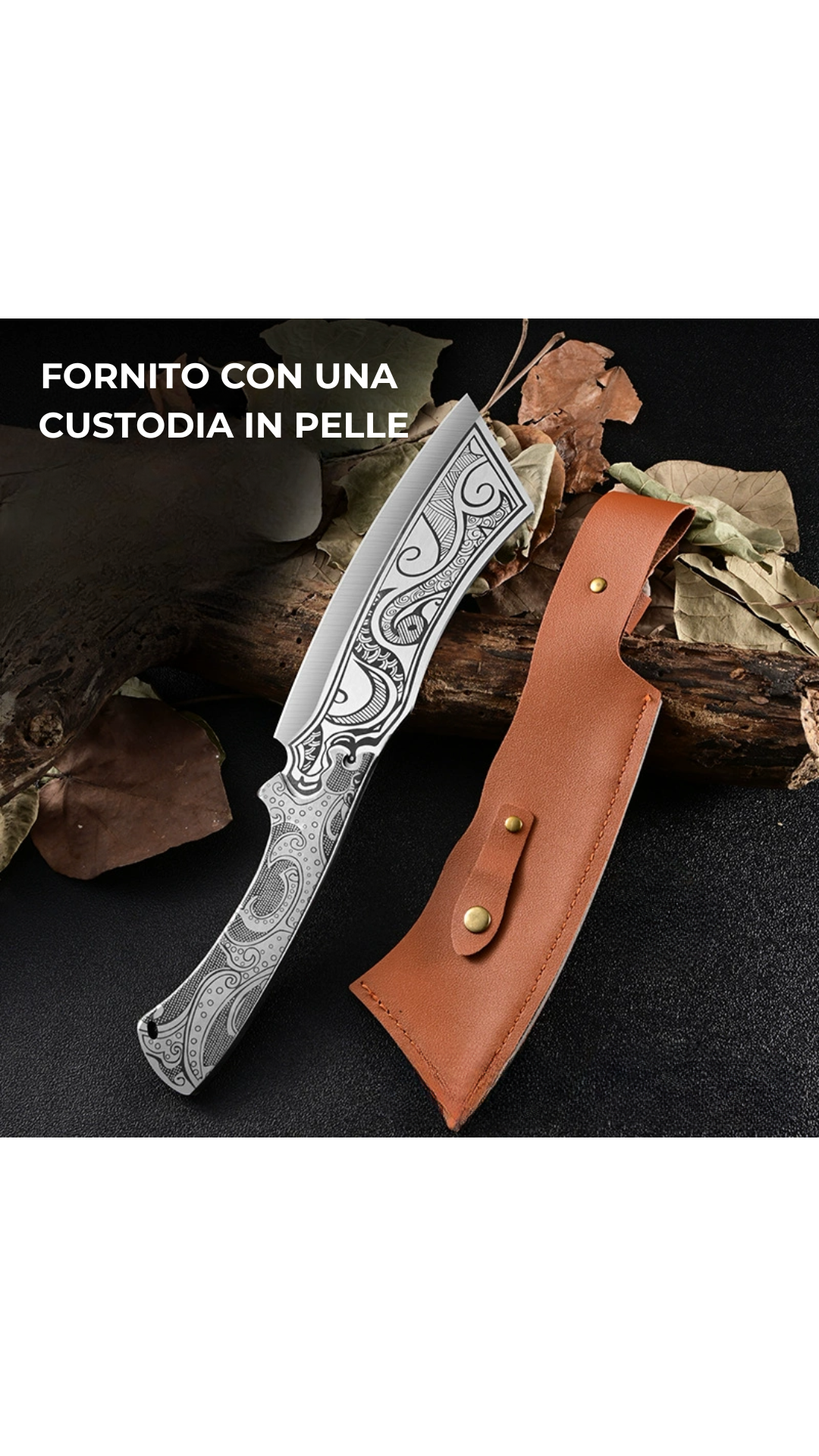 (Offerta speciale: -30%) Forgiato d’Eccellenza - Coltello da Cucina Multifunzione !!!!