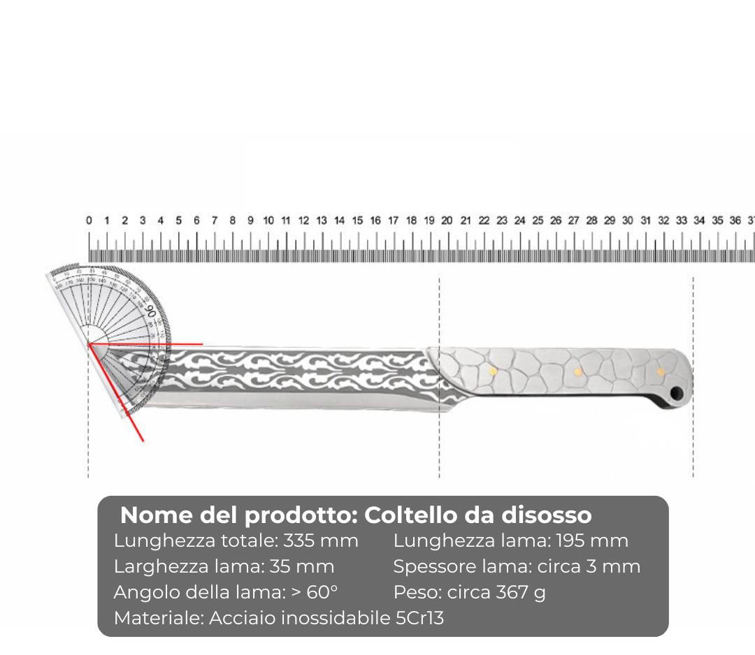 (Offerta speciale: -30%)  Coltello da disosso