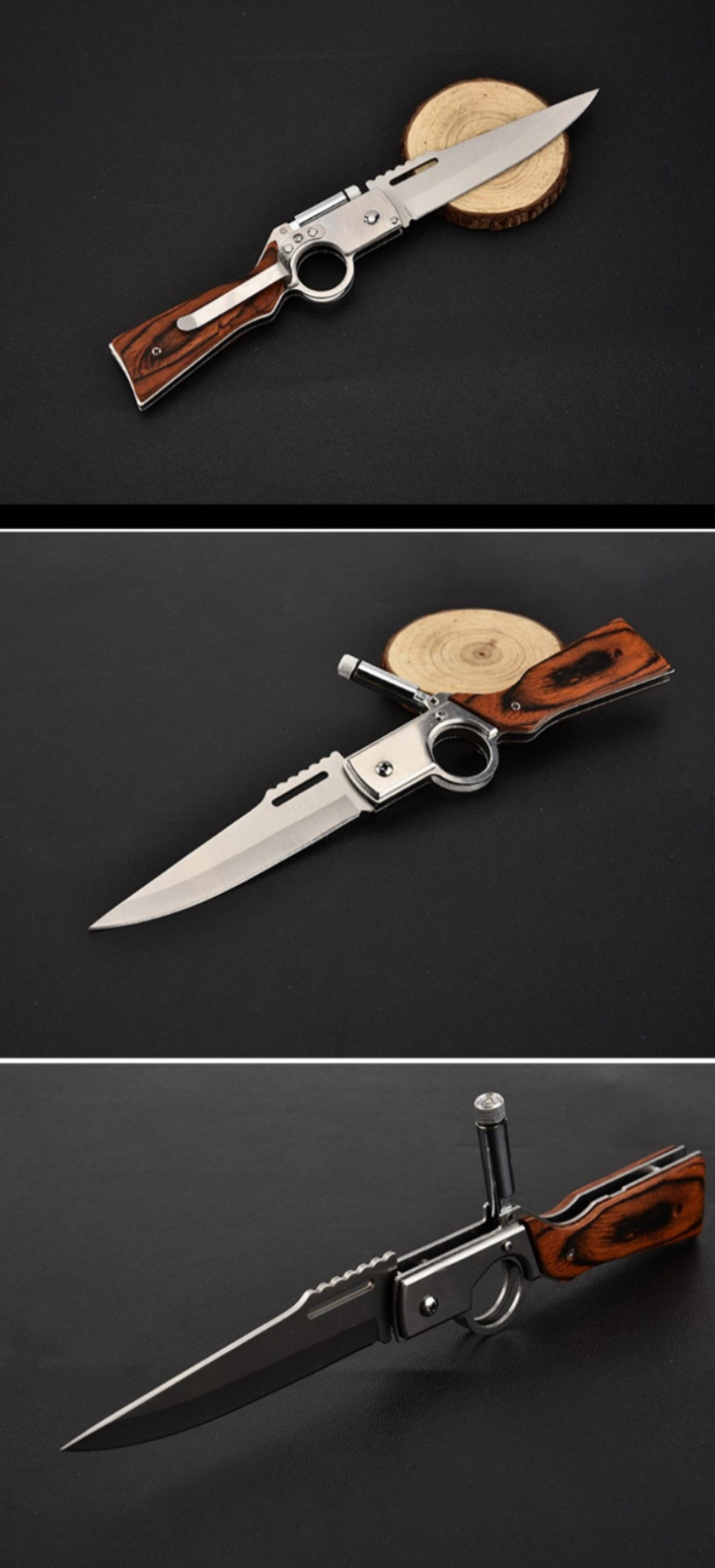 Coltello Pieghevole da Campeggio AK