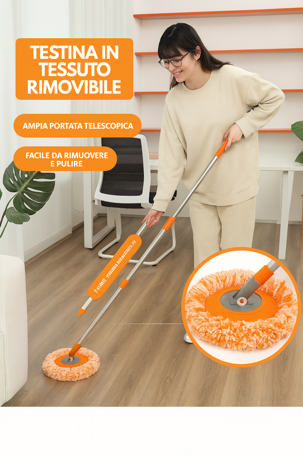 Mocio a Massima Pulizia e Assorbenza