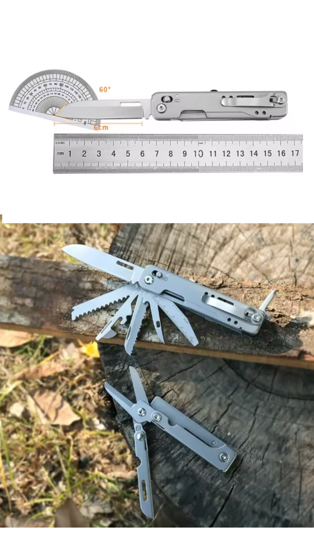 (Offerta speciale: -30%) Kit Multiuso Professionale per Sopravvivenza e Campeggio !!