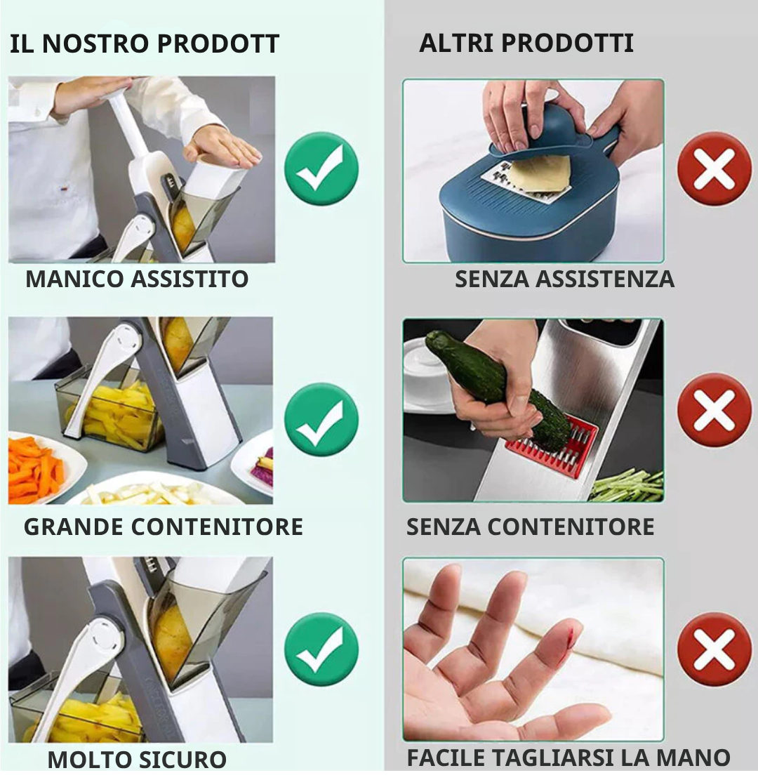 (30% DI SCONTO) Affettaverdure multifunzionale da cucina