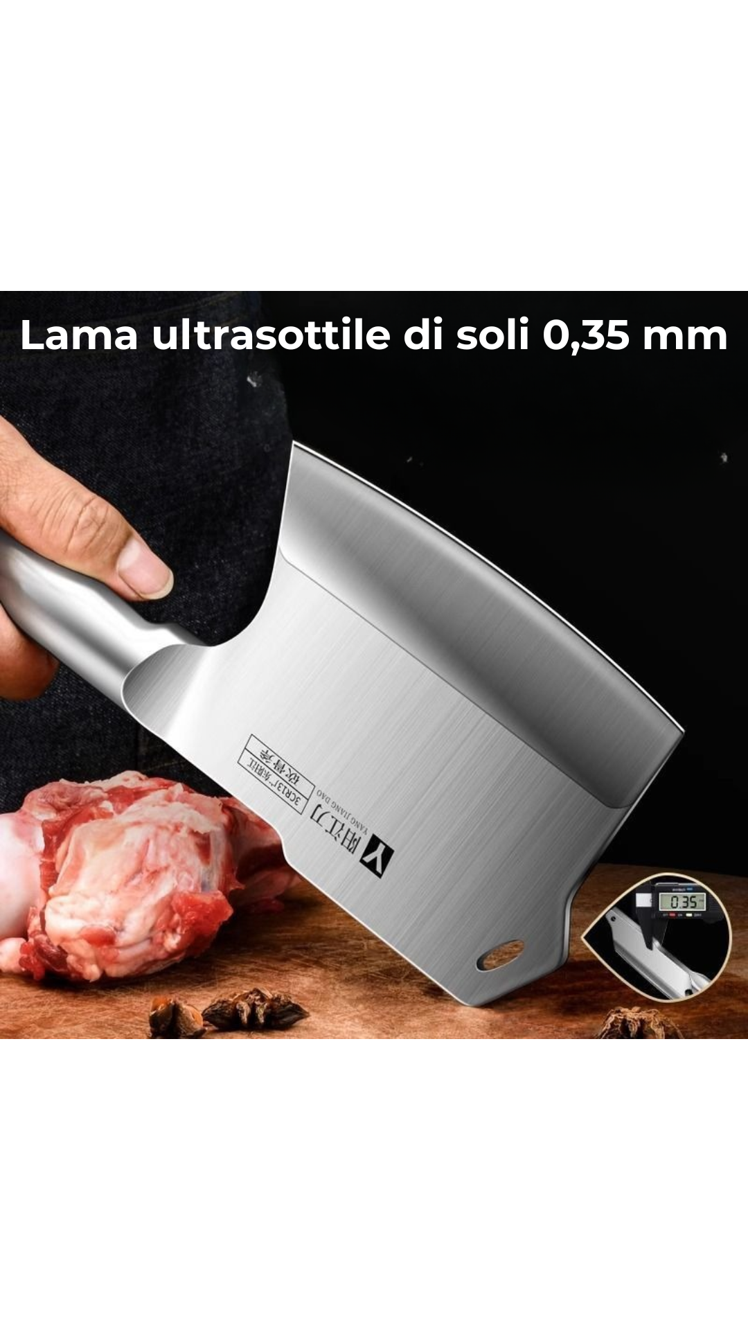 (Offerta speciale: -30%) Coltello da disosso forgiato in un unico pezzo !!