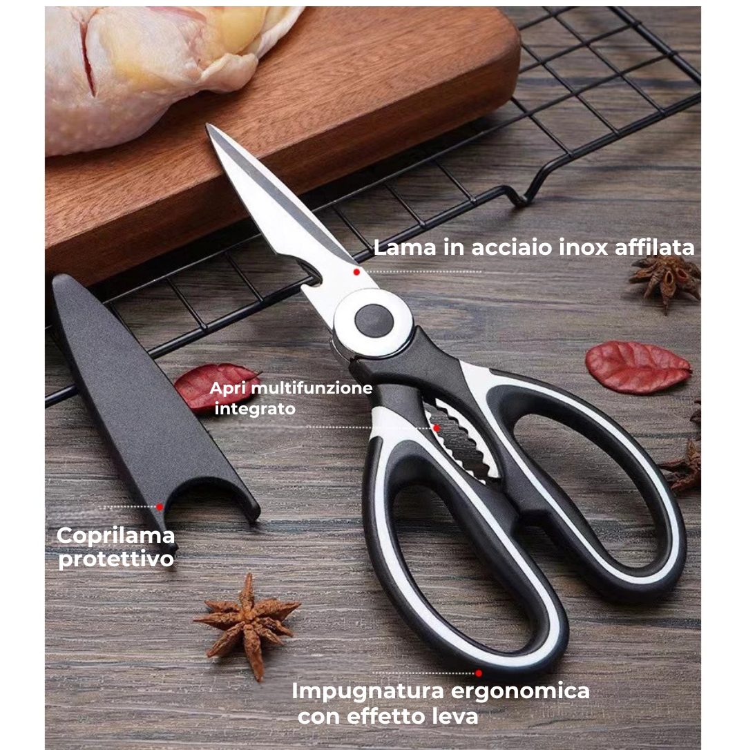 (Offerta speciale: -30%)  Forbici da cucina multiuso