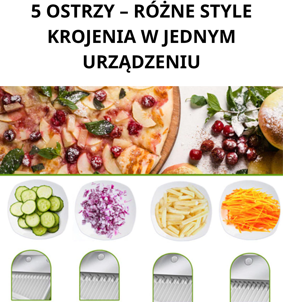 (30% DI SCONTO) Affettaverdure multifunzionale da cucina