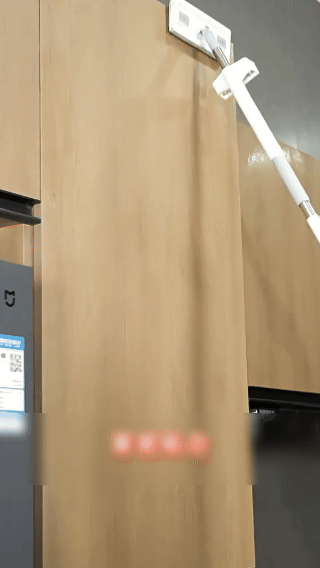 Mocio per pavimenti con secchio – Sistema di pulizia rotante a 360° con raschietto di drenaggio