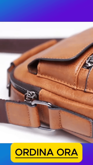 Borsa a tracolla in pelle di alta qualità