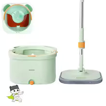 (30% di sconto)Mocio con secchio per pulizia angolare