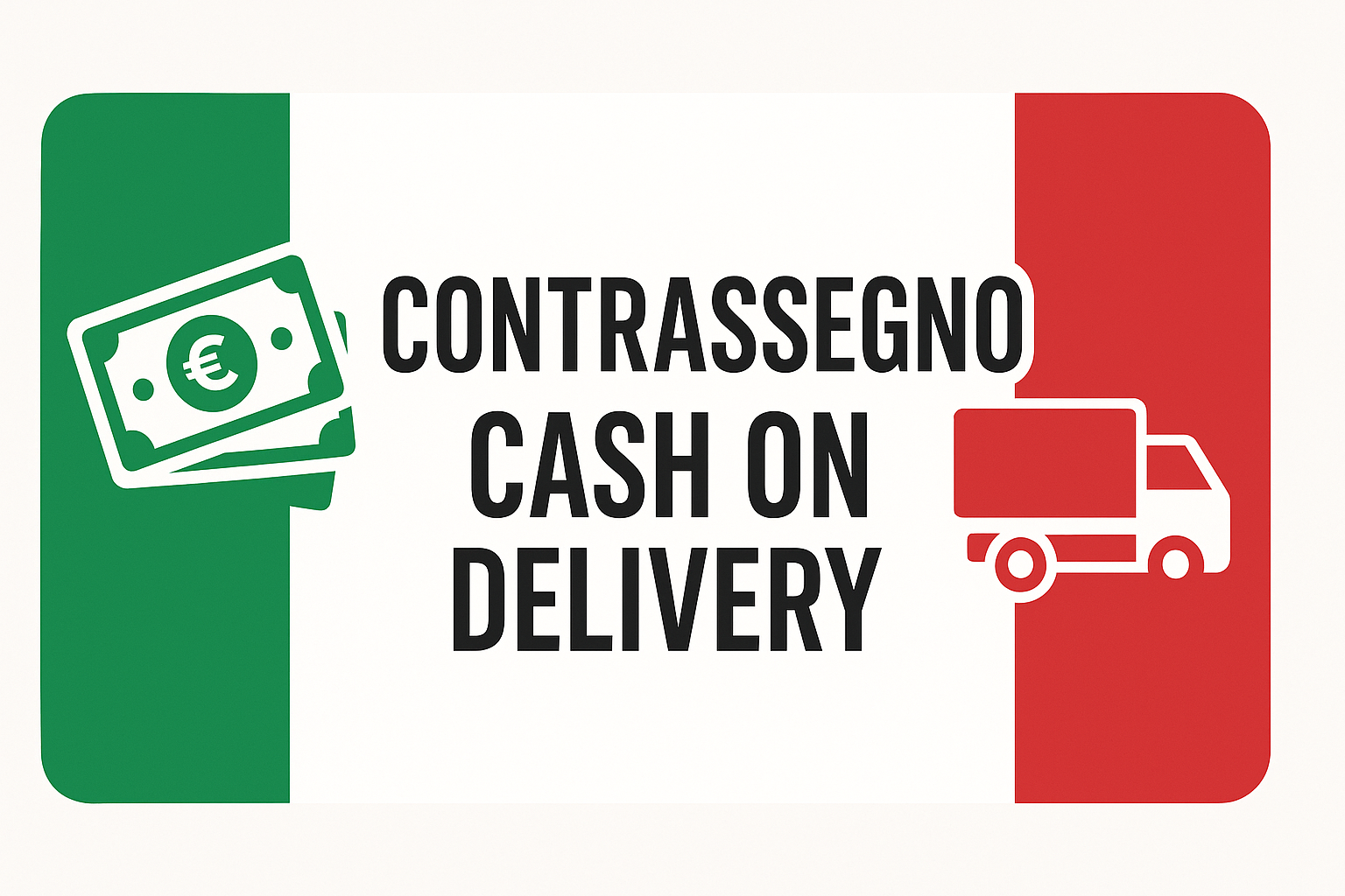 italy cash on delivery banner 