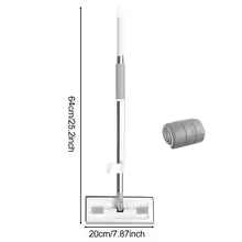 Mocio per pavimenti con secchio – Sistema di pulizia rotante a 360° con raschietto di drenaggio