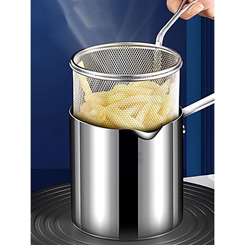 (Sconto del 30%) Padella Fritta in Acciaio Inossidabile