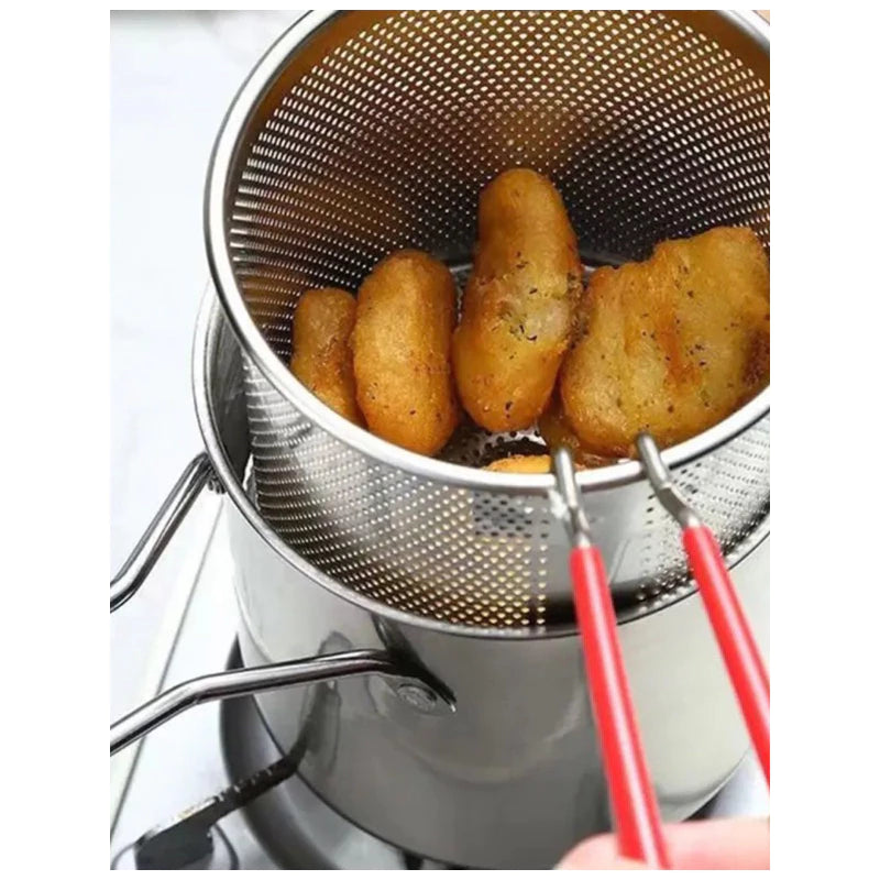 (Sconto del 30%) Padella Fritta in Acciaio Inossidabile